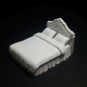 1/25 Ölçek Çift Kişilik Yatak