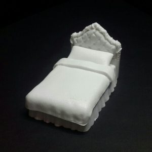 1/25 Ölçek tek kişilik yatak