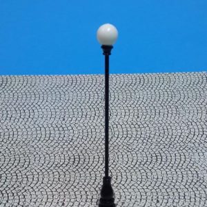Metal dekoratif bahçe aydınlatması 6cm (ledli)