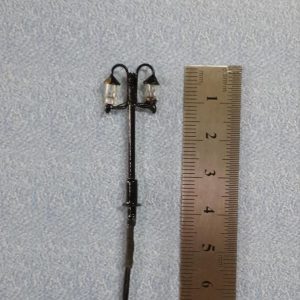 Bahçe Aydınlatma Elemanı Metal 6 Volt H=38mm