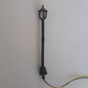 Plastik aydınlatma elemanı 3 Volt Ledli H=6 cm