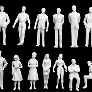 1/50 Ölçek Boyasız İnsan H=3,5 cm