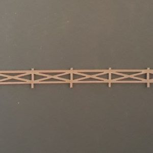 Plastik Çit 1/100 Ölçek Uzunluk 20cm