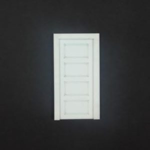 1/100 Ölçek Amerikan Kapı 9x21 mm (pervaz hariç)