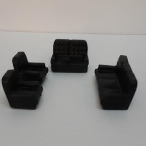 1/50 ölçek Koltuk Takımı  füme